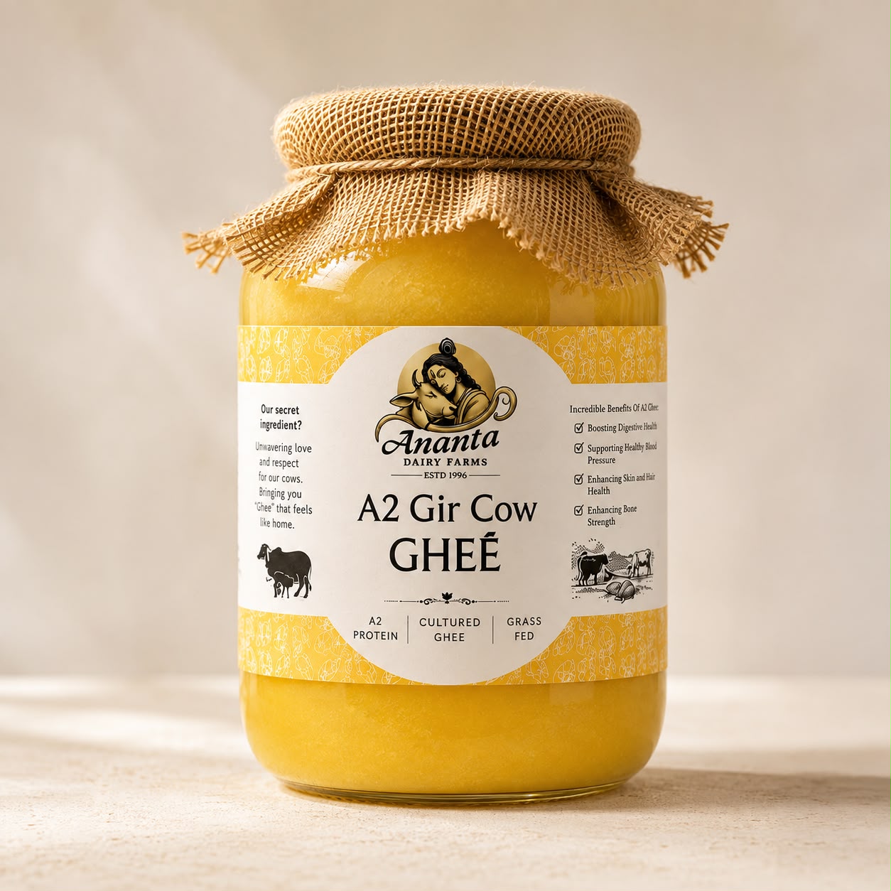 ANANTA A2 GIR COW GHEE